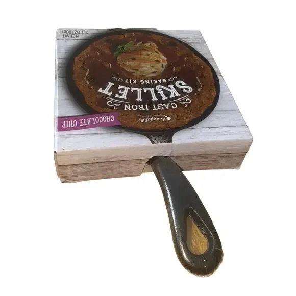 THOUGHTFULLY GIFTS SKILLET COOKIE MIX SET MINI REUSABLE PAN DESSERT KIT - Picture 2 of 7